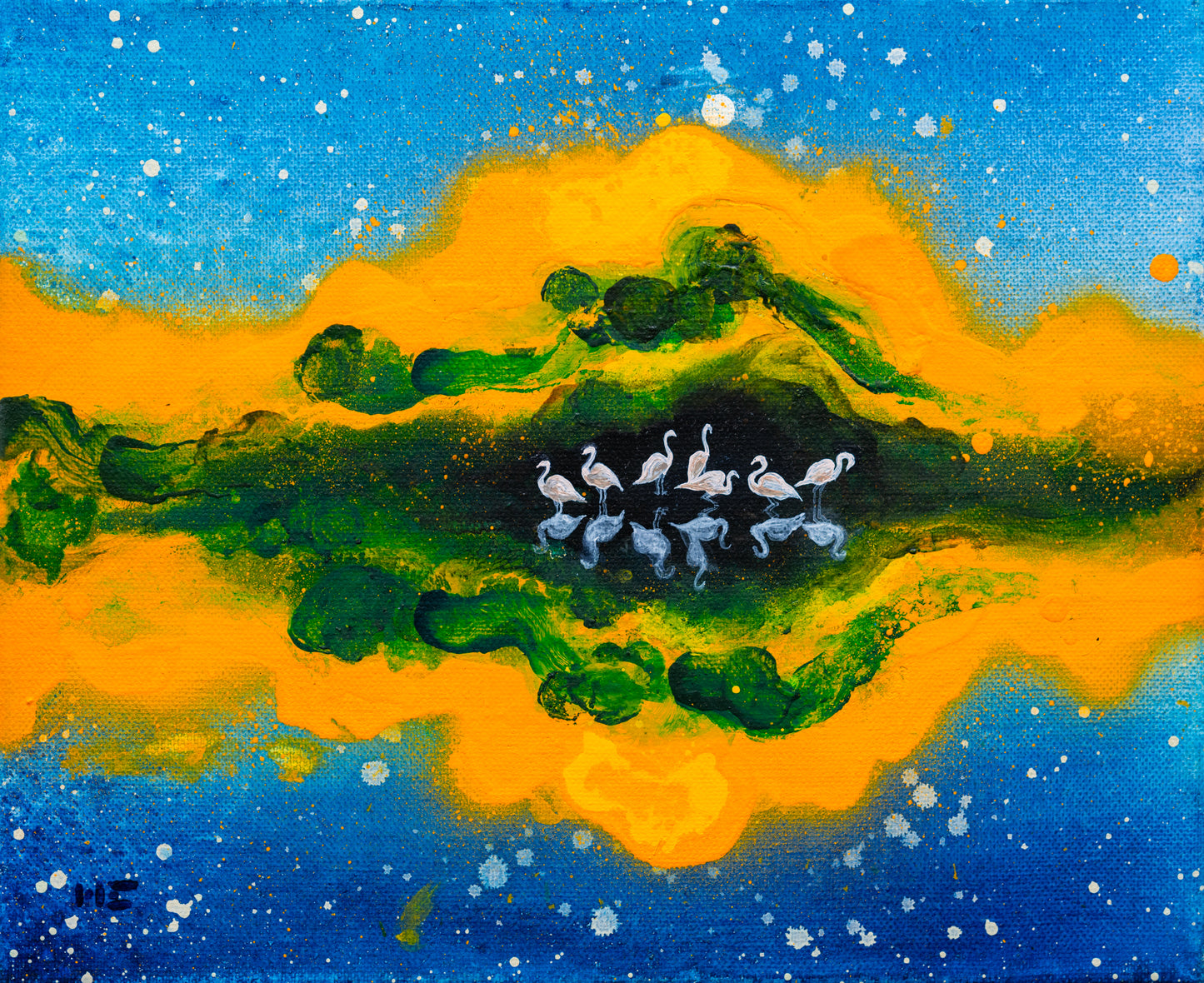 Seven White Birds